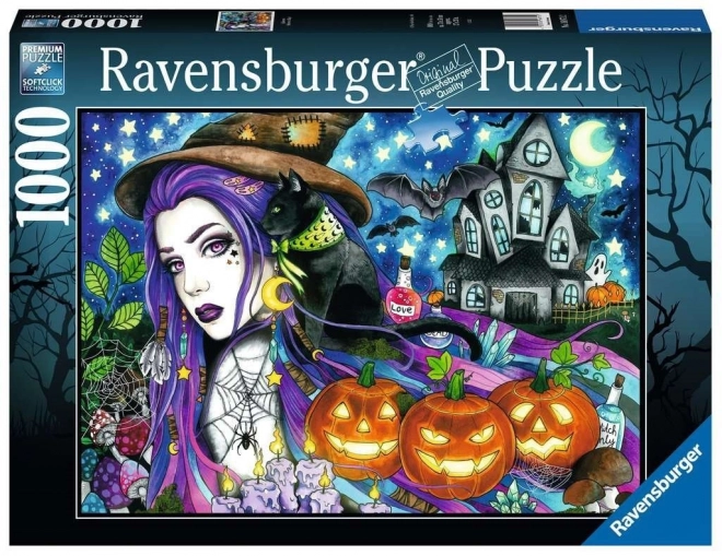 Puzzle Ravensburger Halloween 1000 piese