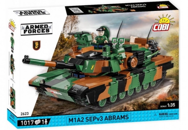 Cobi Tanc M1A2 SEPv3 Abrams 1 Warszawska Brygada Pancerna