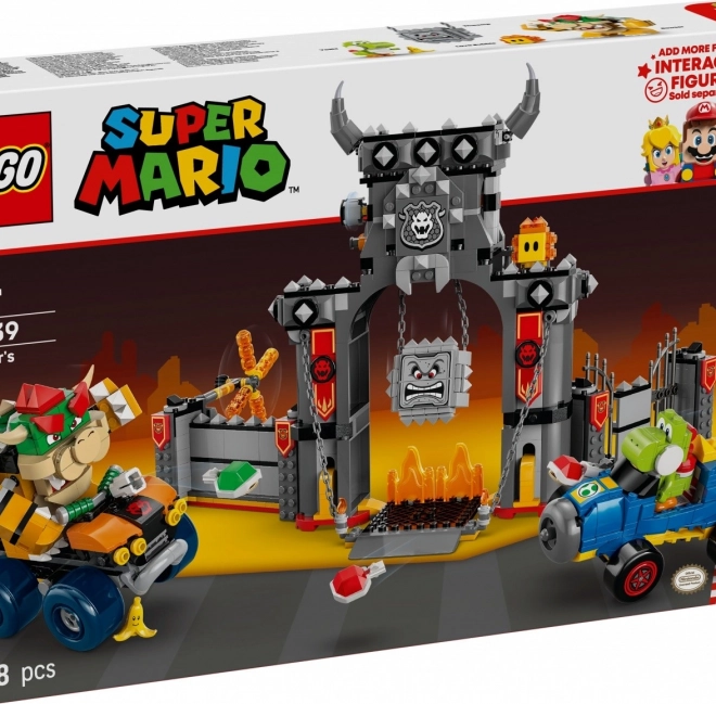 Set de construit Mario Kart - Bowser și castelul său