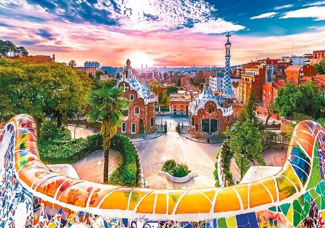 Culori vibrante și motivul BARCELONEI