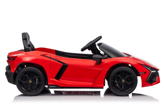 Mașinuță Lamborghini Revuelto pentru copii, roșie