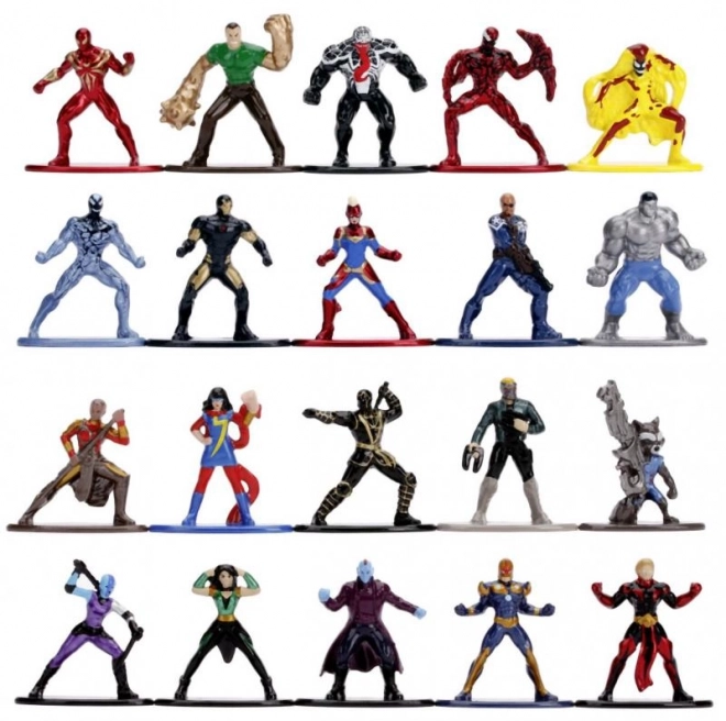 figurine metalice colecționabile Marvel, set 20 bucăți, ediția 3