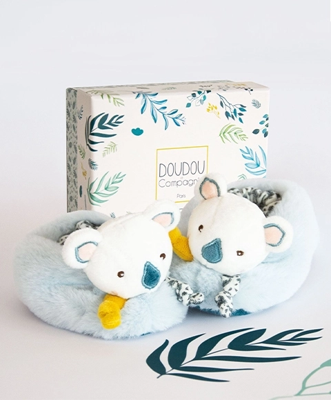 Set cadou Doudou - Set primele botuțe cu zgomot