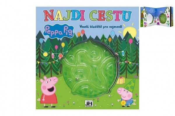 Prasátura Peppa - Carte interactivă cu labirinturi pentru copii