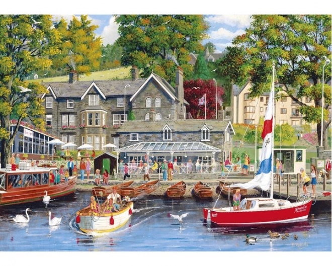 Puzzle Gibsons vara în Ambleside 1000 piese