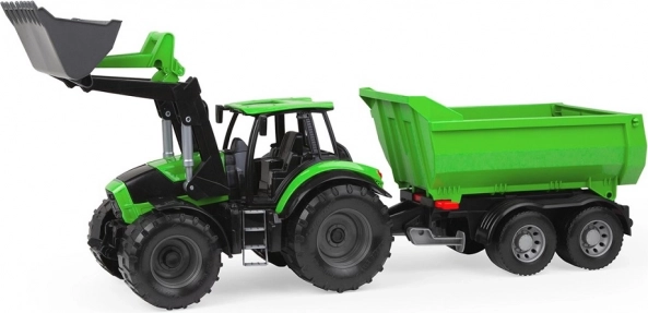 Tractor Lena WORXX Deutz-Fahr cu remorcă