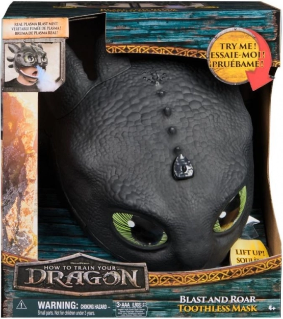 Cum să-ți dresezi dragonul mască interactivă Fără Dinți cu sunete și lumini
