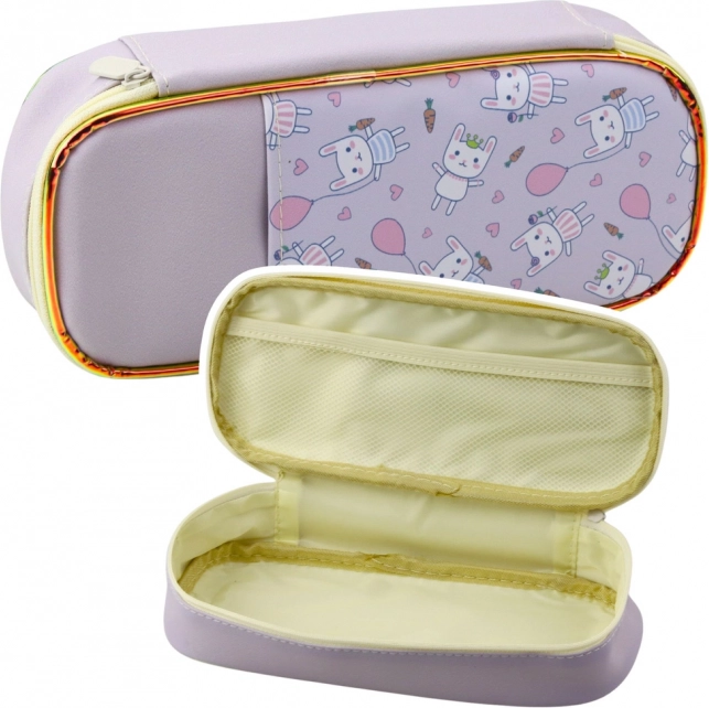 Turtă dulce cu iepurași violet 24 cm