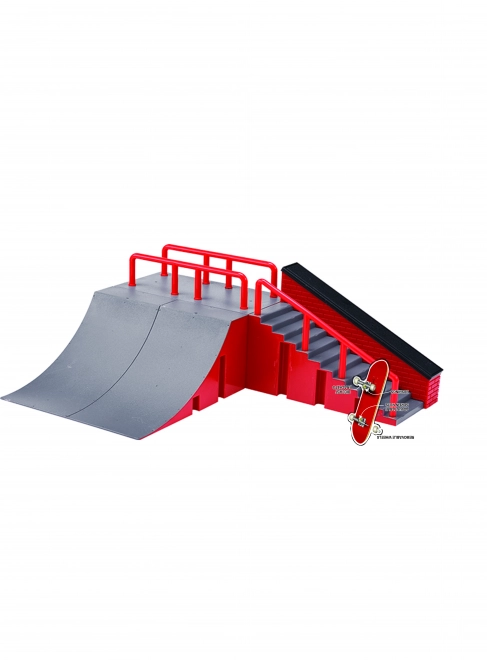 Set Fingerboard cu rampă și scări