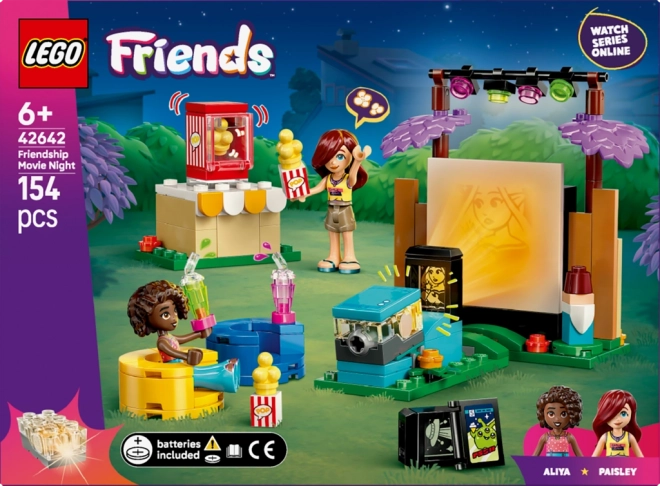 Lego Friends Seară de Film cu Prietenii
