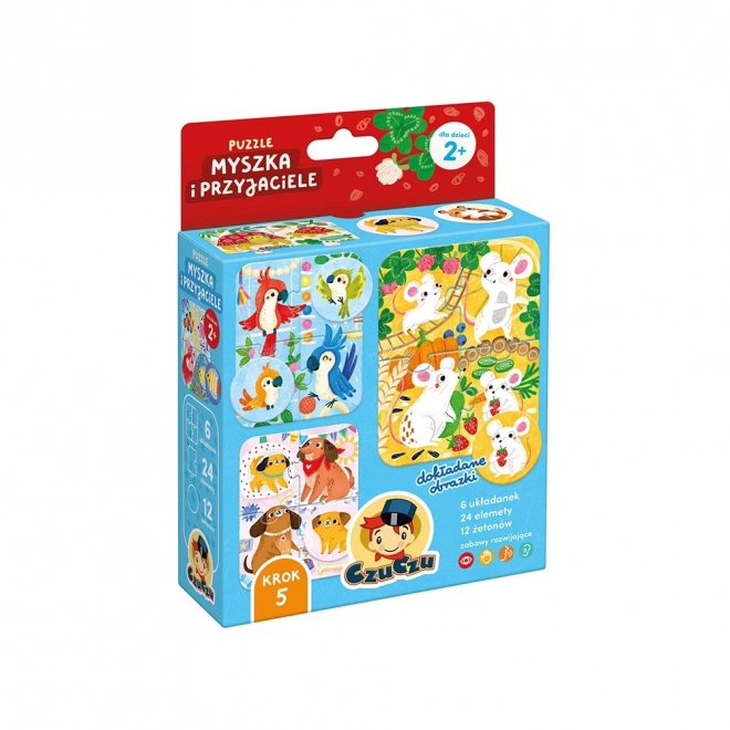 Puzzle Șoricei și Prieteni