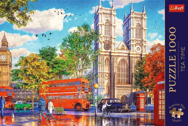 Puzzle 1000 piese - Ceaiul în Londra