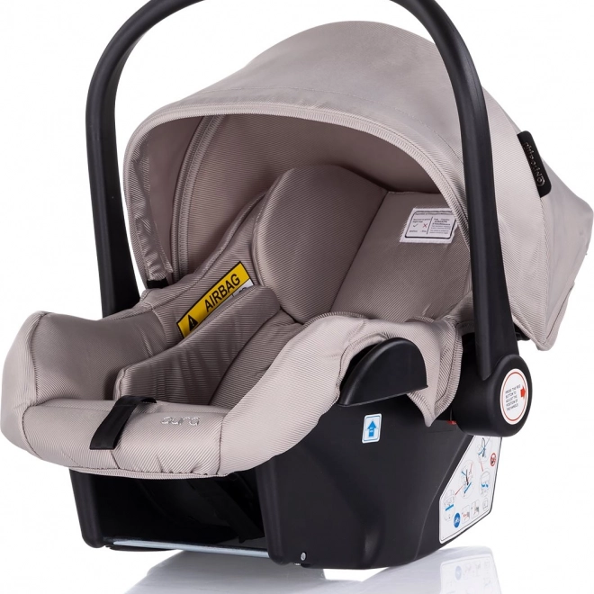 Scaun auto Aura i-Size 40-85cm Tiramisu