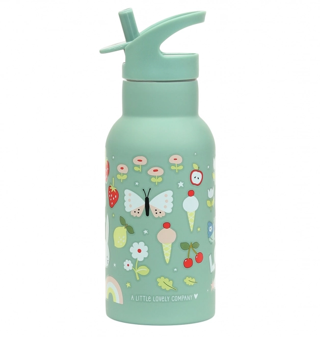 A Little Lovely Company Sticlă de băut din oțel inoxidabil 500 ml – Bucurie