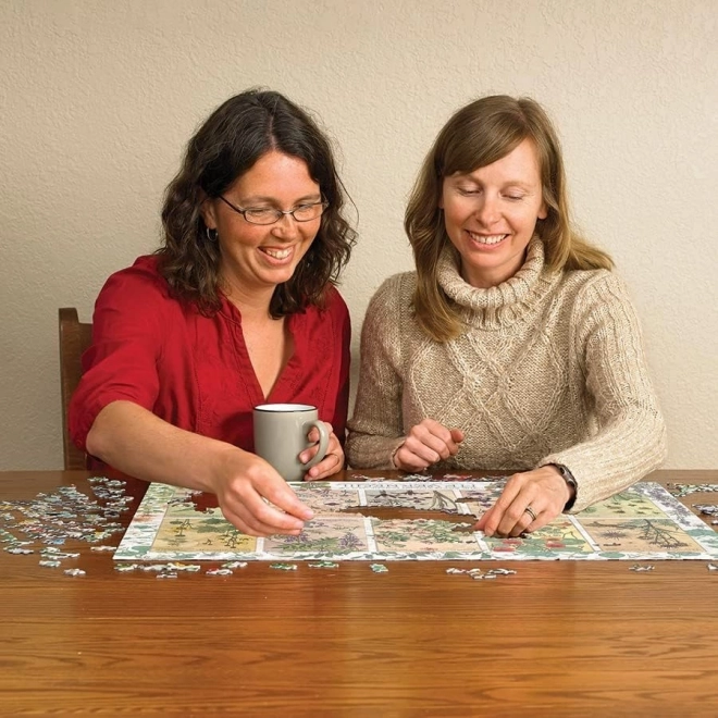 Puzzle Botanika Verneuil 1000 piese