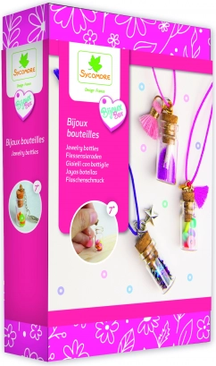 Fabricarea mini bijuteriilor din sticluțe