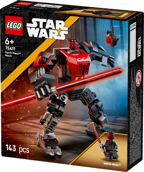 LEGO Star Wars Darth Maul și costumul său robotic