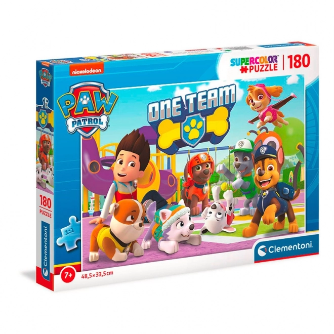 Puzzle Paw Patrol: Un Singur Echipa - 180 Piese