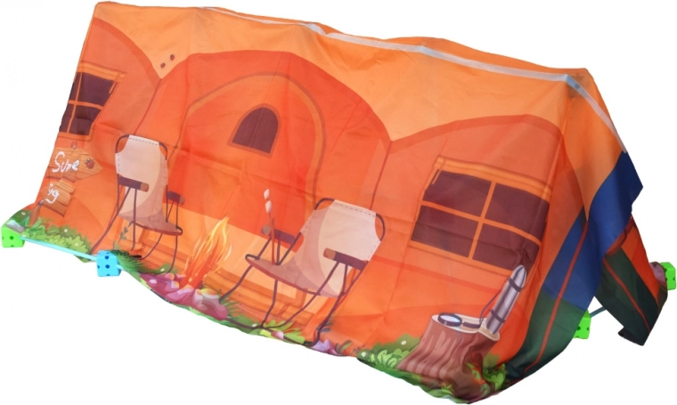 Prelata imprimată transformă cadrul într-un cort