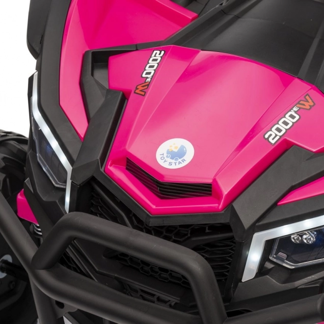 Automobil electric pentru copii Buggy Madman UTV-MX roz