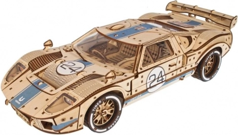 Puzzle mecanic 3D din lemn Ugears Endurance Racer