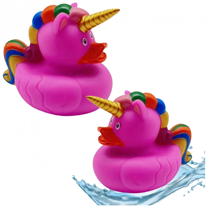 Kacuză unicorn de baie roz