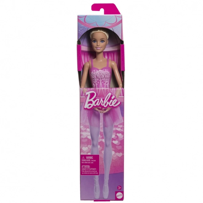 Barbie balerină roză blondă