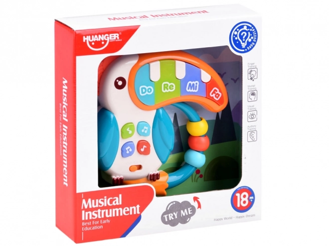 Jucărie muzicală Tucan interactiv