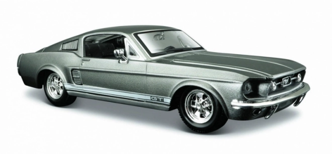 model mașină Ford Mustang GT 1967 1/24 gri