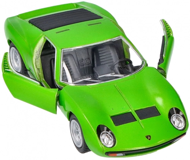 model metalic lamborghini miura p400 sv 1971