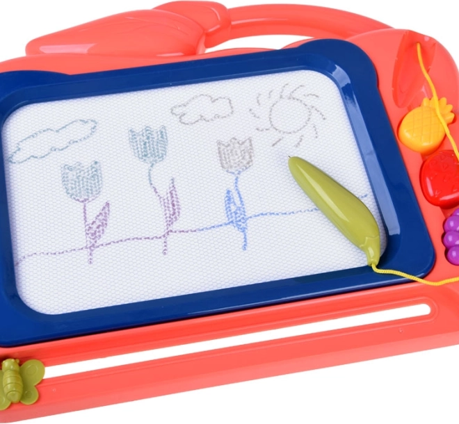 Desen creativ pe un fundal colorat
