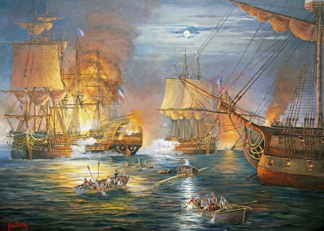 Puzzle Bătălia de la Nil 1000 piese