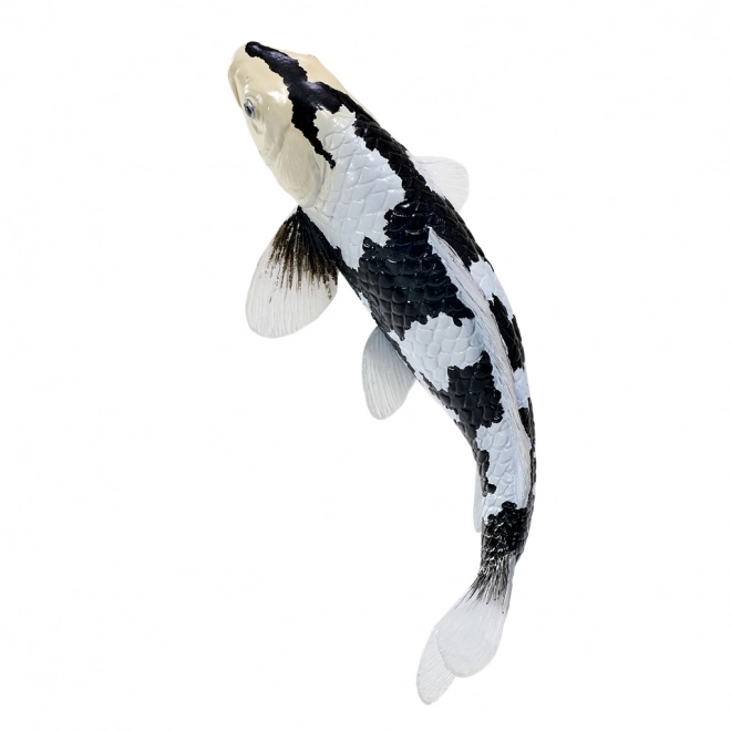 Figurină Mojo crap Koi Shiro Utsuri