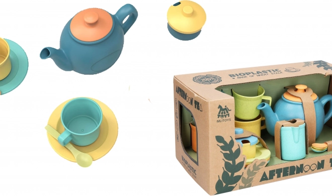 Set ceai din bioplastic