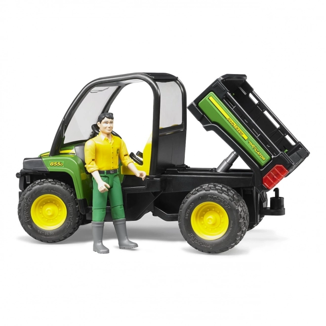 Model vehicul John Deere Gator cu șofer Bruder