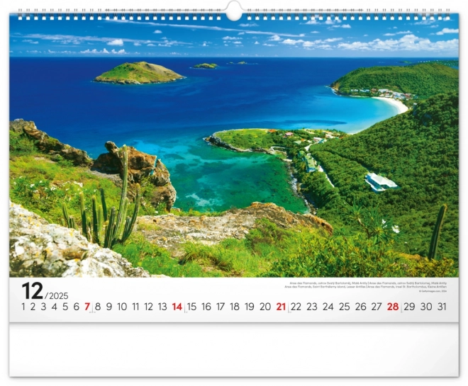 Calendar de perete Mare 2025