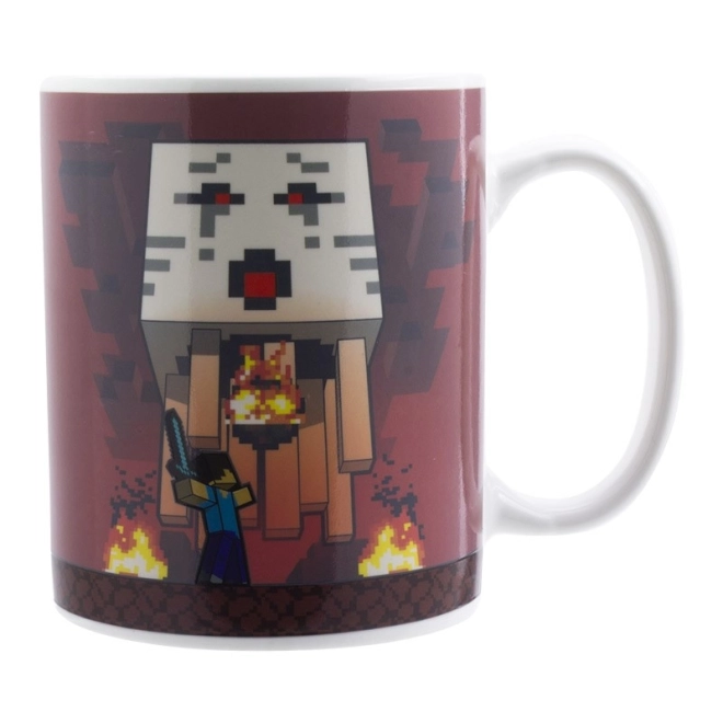 Cana cu motiv schimbător Minecraft Nether