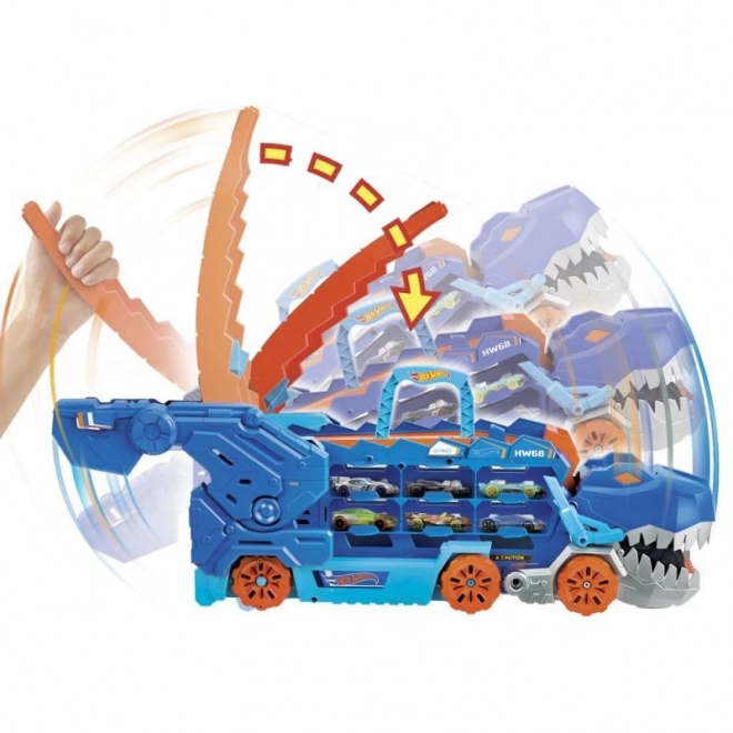 Transportor T-Rex Mega Hot Wheels