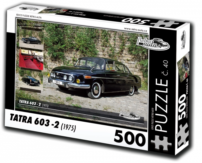 Puzzle Retro Auto Tatra 603-2 Anul 1975