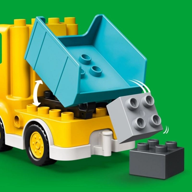 Lego Duplo - Camion și Excavator pe șenile