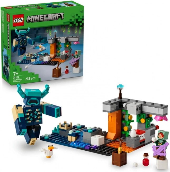 lego minecraft întâlnire cu paznicul