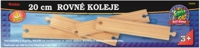 Maxim șine drepte de 20 cm, 4 bucăți