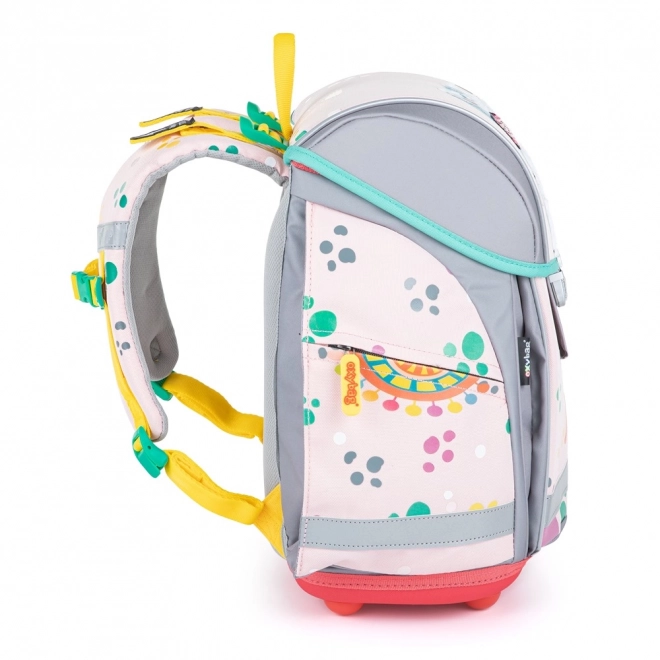 Rucsac Școlar Premium Light cu Model Lama