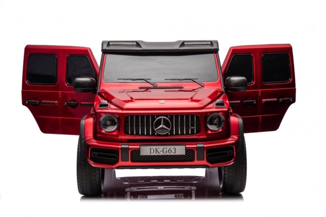 Mașină pe acumulator Mercedes G63 XXL Roșu 24V