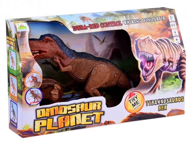 dinozaur interactiv cu telecomandă T-Rex