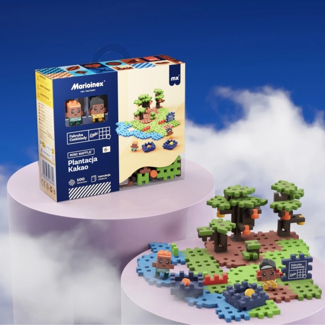 Set construcție Mini Waffle Plantatia de cacao