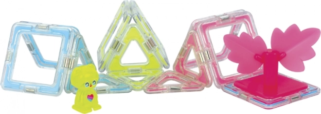 Blocuri magnetice Magformers Glowing Craft 20 piese