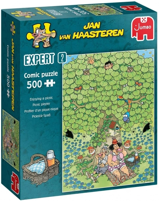 Puzzle Picnic de Jan van Haasteren 500 Piese