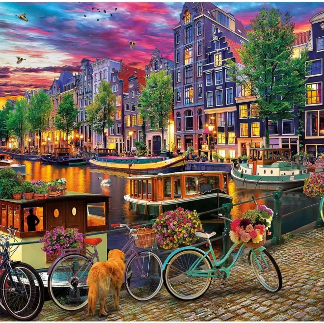 Educa Puzzle Biciclete în Amsterdam 6000 de piese