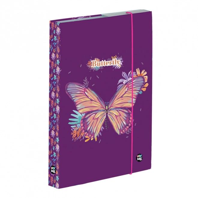Cutie pentru caiete format A5 Fluture